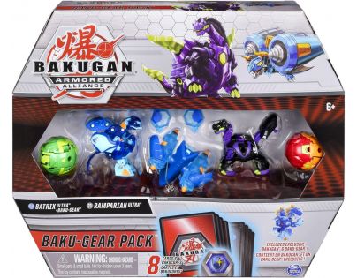 Bakugan bojovníci a speciální přídavná výstroj s2 Batrix a Ramparian