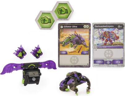 Bakugan bojovník s přídavnou výstrojí s2 Gillator Ultra Baku Gear