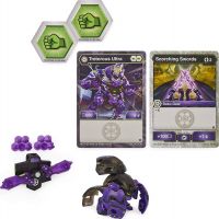 Bakugan bojovník s přídavnou výstrojí s2 Tretorous Ultra Baku Gear černý 2