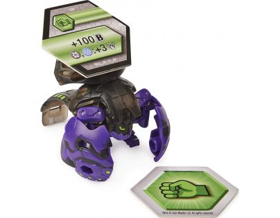 Bakugan bojovník s přídavnou výstrojí s2 Tretorous Ultra Baku Gear černý