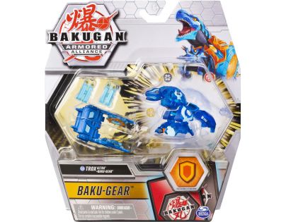 Bakugan bojovník s přídavnou výstrojí s2 Trox modrý