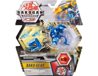 Bakugan bojovník s přídavnou výstrojí s2 Dragonoid modrý