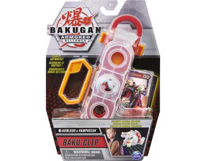 Bakugan kufřík s karabinou Howlkor x Ramparian