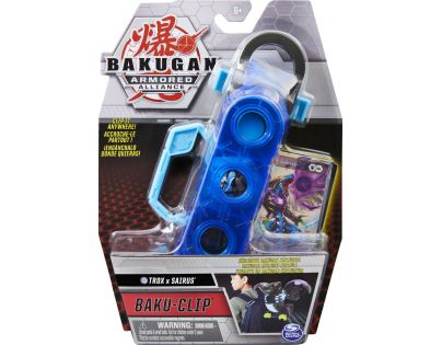 Bakugan kufřík s karabinou Trox x Sairus