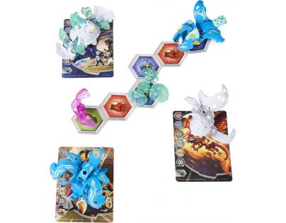 Bakugan multibalení 6 ks Bakuganů S4 Dragonoid - Sluggler