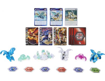 Bakugan multibalení 6 ks Bakuganů S4 Dragonoid - Sluggler