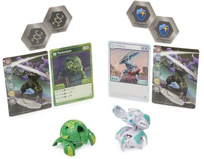 Bakugan Plechový Box s exkluzivním Bakuganem S3 zlatý