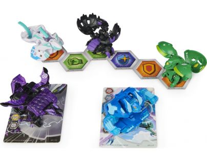 Bakugan sada 2 ks Geogan a 3 ks Bakugan S3 Arcleon Surturan