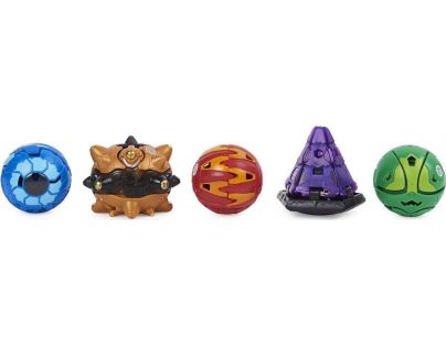 Bakugan sada 2 ks Geogan a 3 ks Bakugan S3 Stardox Sluggler