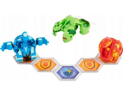 Bakugan Startovací sada 3 ks S4 Gillator Ultra Trox