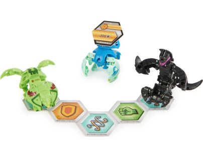 Bakugan Startovací sada 3 ks S4 Tretorous Ultra