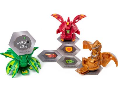 Bakugan startovací sada 3 ks Ventus Krakelios