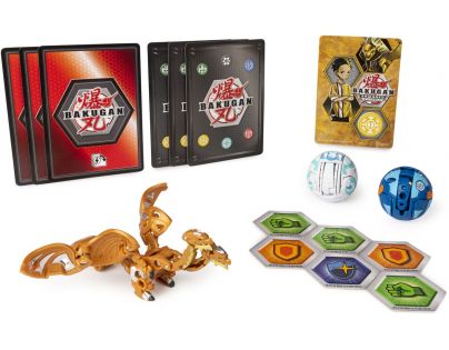 Bakugan startovací sada 3ks s2 Nillious,Pegatrix,Trox