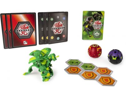 Bakugan startovací sada 3ks s2 Dragonoid,Trox,Hydorous