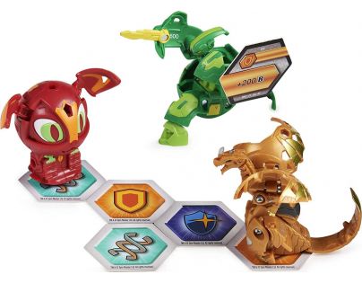 Bakugan Startovací sada 3 ks S3 Cyndeous Ultra