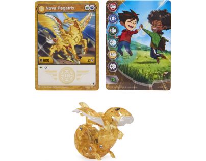 Bakugan svítící Bakugani Nova Pegatrix Gold