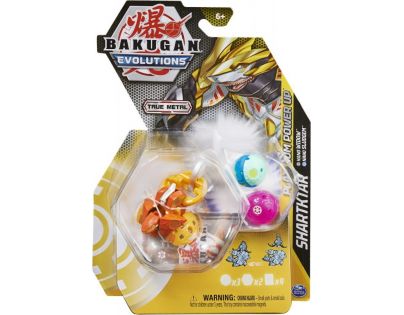 Bakugan Trojbalení s True Metal figurkou S4 Sharktar
