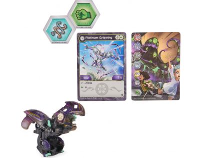 Bakugan True Metal figurka S5 Griswing