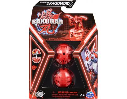 Bakugan Základní Bakugan S6 Dragonoid Red