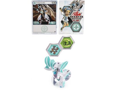 Bakugan základní balení s2 Dragonoid bílý