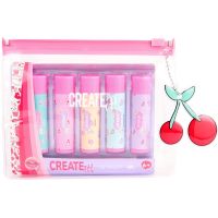 Balzám na rty v taštice 5 ks Create it!