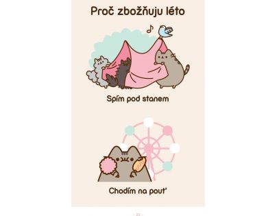 Cooboo Bambilion životů košišty Pusheen Claire Beltonová