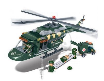 Banbao Armáda 8253 Vrtulník záchranářský