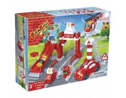 Banbao Hasiči 9631 Maxi Hasičská stanice