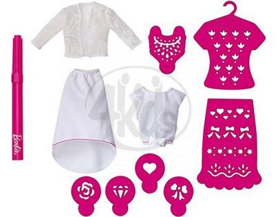 Barbie Airbrush náhradní set - Růžová