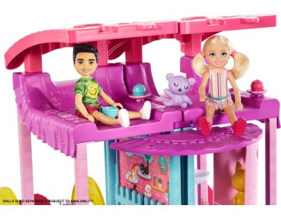 Barbie Chelsea dům se skluzavkou
