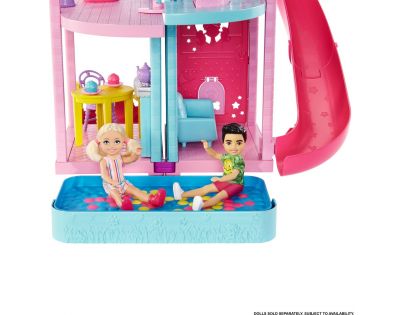 Barbie Chelsea dům se skluzavkou