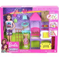 Barbie chůva na hřišti herní set 6