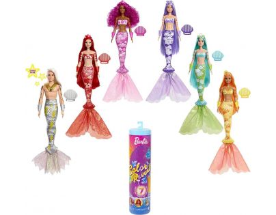 Barbie Color Reveal Barbie 30 cm duhová mořská panna