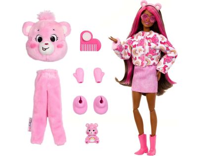 Barbie Cutie Reveal Barbie a Starostliví medvídci - Růžová