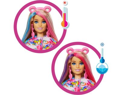 Barbie Cutie Reveal Barbie a Starostliví medvídci série 2 - růžová