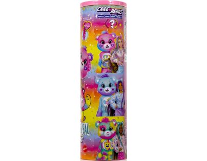 Barbie Cutie Reveal Barbie a Starostliví medvídci série 2 - růžová