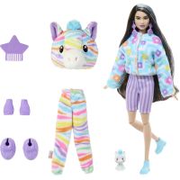 Barbie Cutie Reveal Barbie barevné sny zebra 2