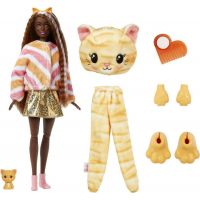 Barbie Cutie Reveal panenka 30 cm série 1 kotě 3