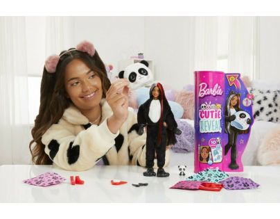 Barbie Cutie Reveal panenka 30 cm série 1 panda