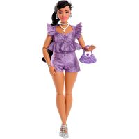 Barbie Deluxe modelka - fialové kraťasy 4