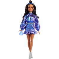 Barbie Deluxe modelka - modrý top 4