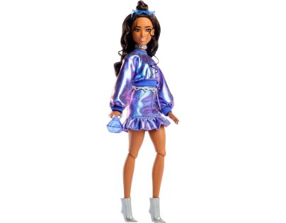 Barbie Deluxe modelka - modrý top