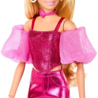 Barbie Deluxe modelka - růžový korzet 3
