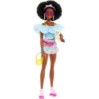Barbie Deluxe Módní panenka Trendy bruslařka 2