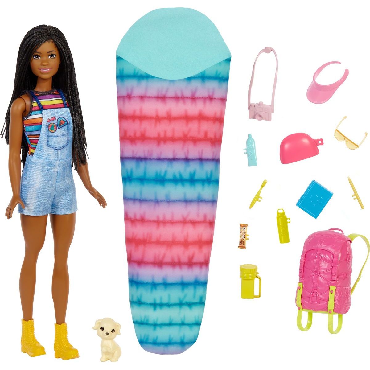 Barbie DreamHouse Adventure kempující panenka Brooklyn