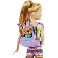 Barbie DreamHouse Adventure kempující sestra 23 cm se zvířátkem Stacie™ 2