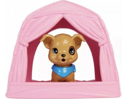 Barbie DreamHouse Adventure kempující sestra 23 cm se zvířátkem Stacie™