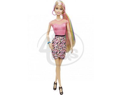 Barbie Duhové vlasy (Mattel CFN48)