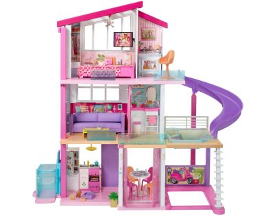Barbie dům snů se skluzavkou a novým výtahem