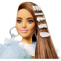 Barbie Extra 30 cm duhové šaty 4